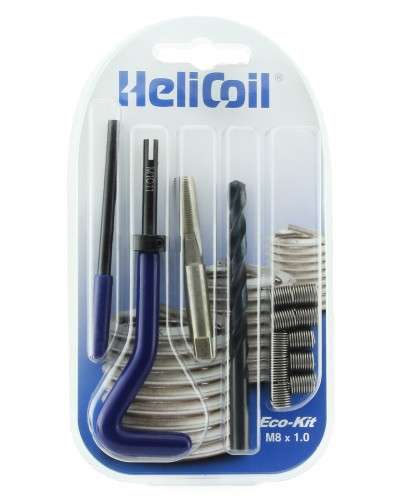 Helicoil Eco Kit M8-1.00P Thread Repair Kit - 10 Inserts