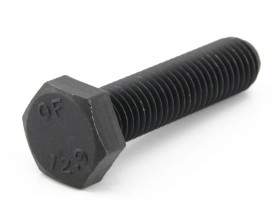 Metric Grade 12.9 Self-Colour Hexagon Setscrews (Fully Threaded) DIN 933