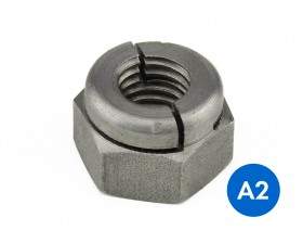 Metric Aerotight® All Metal Self Locking Nuts Stainless Steel Grade 303
