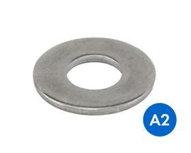 Metric Form C Flat Washers Stainless Grade A2/304 BS4320B