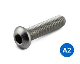 Metric Socket Button Screws Stainless Grade A2/304 ISO 7380