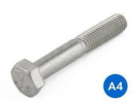 Metric Stainless Steel Grade A4/316 Hexagon Bolts (Part Threaded) DIN931