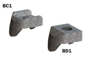 Bc/Bd Hook Type Beamclamp® Galvanised