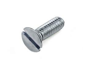 Countersunk Slotted Machine Screws Zinc Plated DIN 963