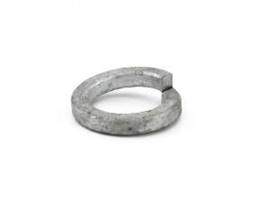 Metric Single Coil Square Section Spring Washers Galvanised DIN 7980