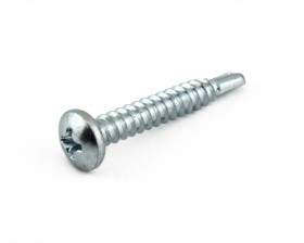 Pan Crs (Pozi) Self Drilling (Tek) Screws Zinc Plated DIN 7504N