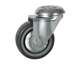 Single Bolt Hole, Swivel Wheel Castor