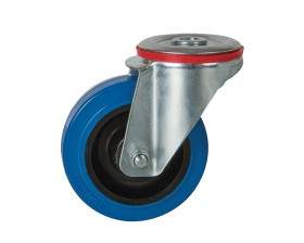 Blue Rubber Tyre