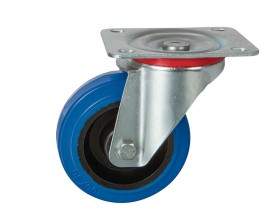 4 Hole Plate, Swivel Wheel Castor