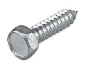 Hexagon Head Self Tapping Screws Ab Pointed Zinc Plated DIN 7976C