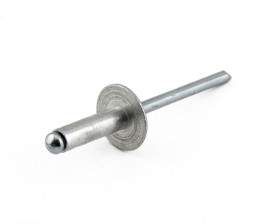 Aluminium Large Flange Dome Head Rivets