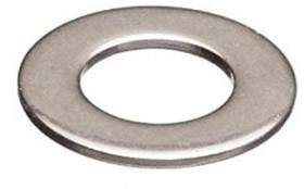 Metric Brass Flat Washers Form A Nickel Plated DIN 125A