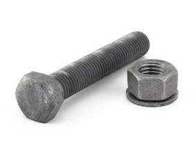 Metric Ce Approved Assembled Hexagon Setscrews (Fully Threaded) Galvanised Grade 8.8 BS/EN 15048