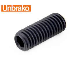 Metric Unbrako® Soc Set (Grub Screw) Knurled Cup Point Rc45 ISO 4029