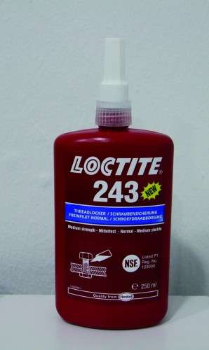 Loctite 243 Medium Strength 250Ml Oil Tolerant