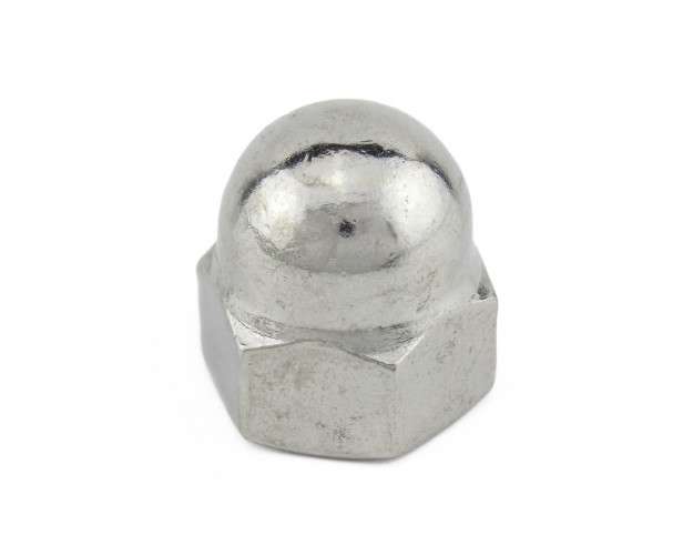 M8 A4 Stainless Steel Dome Nuts  Din 1587  