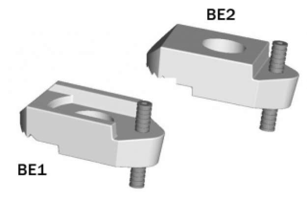 Beamclamp Adj Rec Top M12¶Be1G12