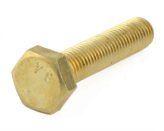 M16 X 40 Hex Set Brass  Din 933