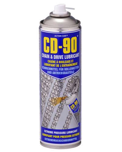 CD-90 CHAIN & DRIVE LUBE 500ML 500ML AEROSOL - Fasteners Fixings and Tools