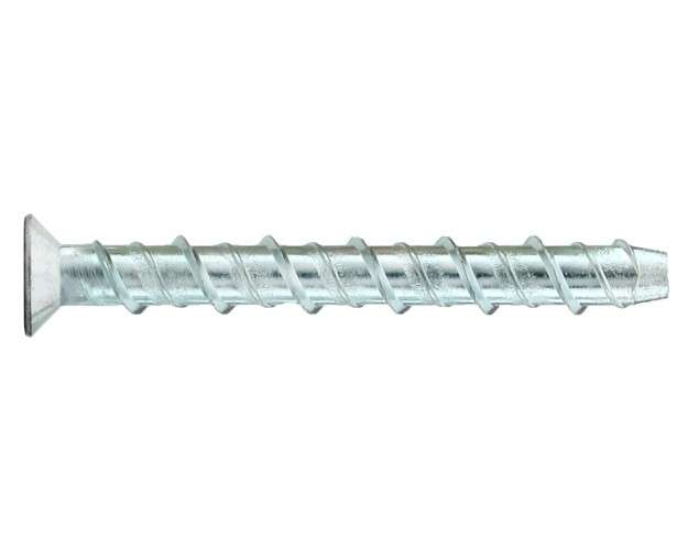 Csk Ankerbolt Zinc M12X75Hole Dia 10Mm Max Fix Thk 25MmTx50 Torx Bit