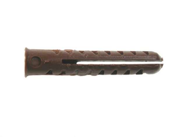 Plastic Plug Brown 10-14GDrill Size 7.00Mm