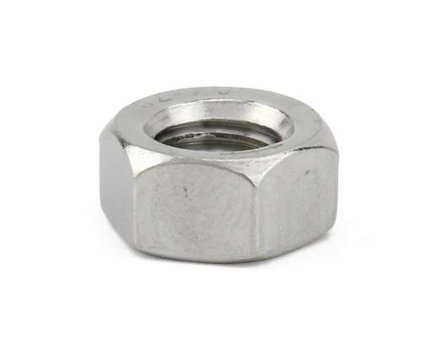 M3 Hexagon Full Nut A2 Stainless Steel St/St  Din 934  