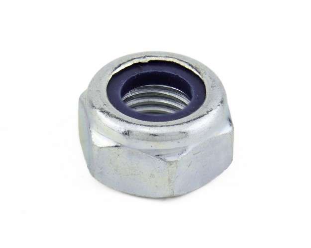 M20 Nylon Insert Nut Grade 10 Zinc  Din 985  