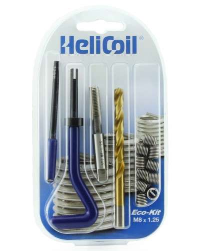 Helicoil Eco Kit M8-1.25P Thread Repair Kit - 10 Inserts