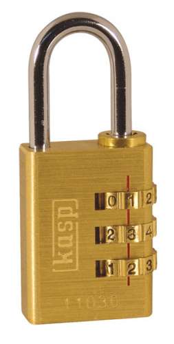 Brass Combination Padlock 30Mmã¶K11030D