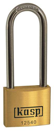 Brass Padlock 40X63¶Long Shackleã¶K12540L63D