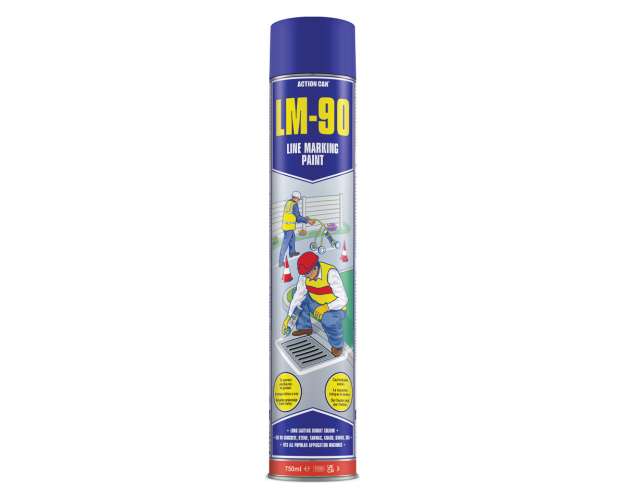 Lm-90 Blue Line Marker Paint750Ml Spray Aerosol