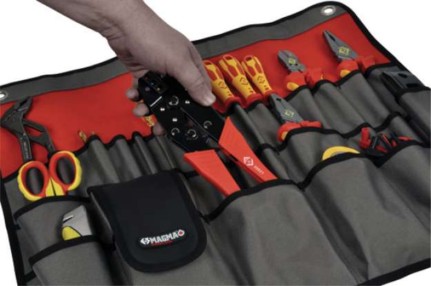 Ck Magma Tool Roll/Tidy30 Pockets, Use As RollOr As Wall HangingMa2718