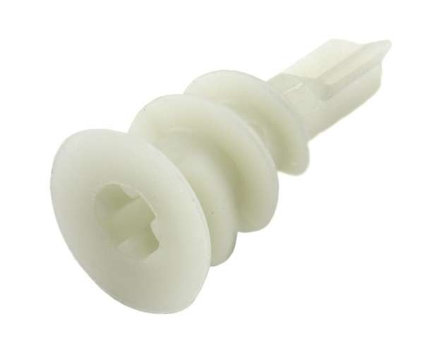 Plasterboard Fixing Nylon 10MmLight Duty 4.5X30 ScrewsMax Fixing Thickness 10MmHole Depth 29Mm