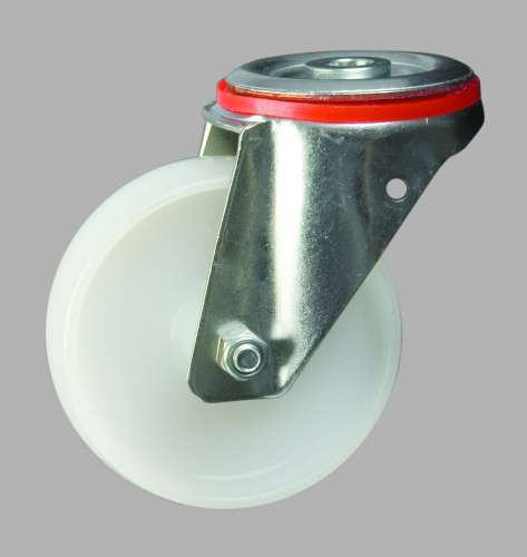 80Mm Bolt Hole Swivel Nylonã¶Wheel Castorã¶Medium Dutyã¶Pt No Rt3Lbhny-Pb