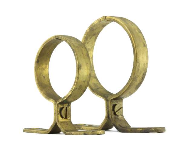 Brass Split Bracket 54Mmã¶Natural Brass Finish