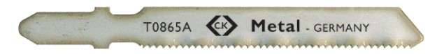 Ck T-Slot Jigsaw Blades Pk5For Thin MetalT0865A