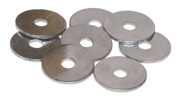 T3824-12 100 Rivet Washer 1/8Galvanised Steel 3.15Mm Id