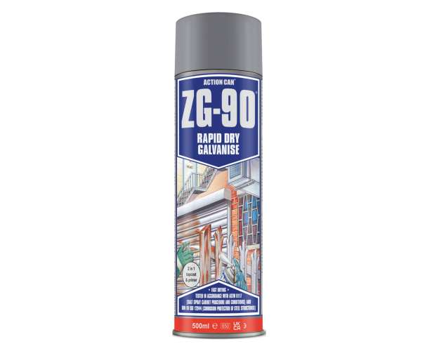 Zg-90 Zinc Galvanising Spray500Ml Aerosol