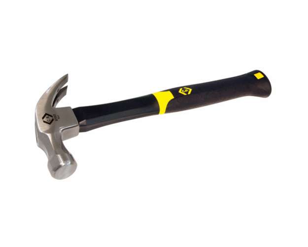 Fibre Glass Claw Hammer 16OzAnti-Vibration Ck 357003