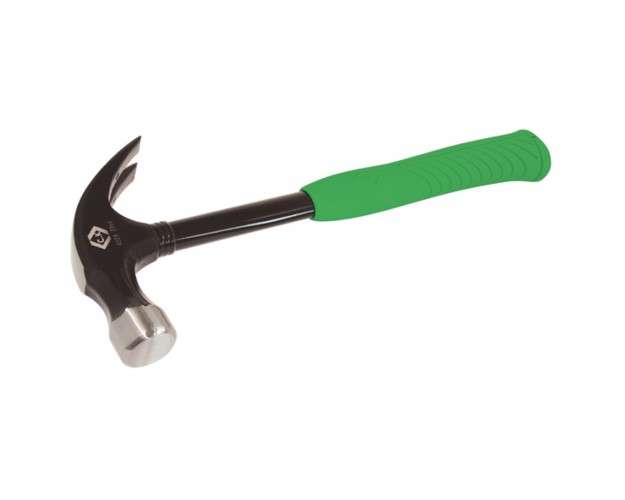 Ck Hi-Viz Claw Hammer 20OzForged Steel Head Comfort GripGreen Handle T4229 20