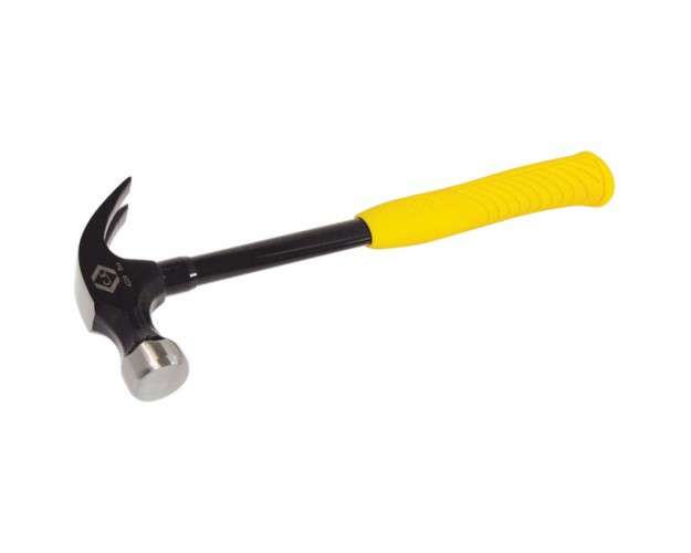 Ck Hi-Viz Claw Hammer 8OzForged Steel Head Comfort GripYellow Handle T4229 08