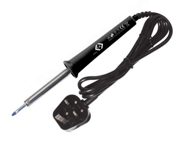 Ck Soldering Iron 25Watt Uk Plug Pt No 495009