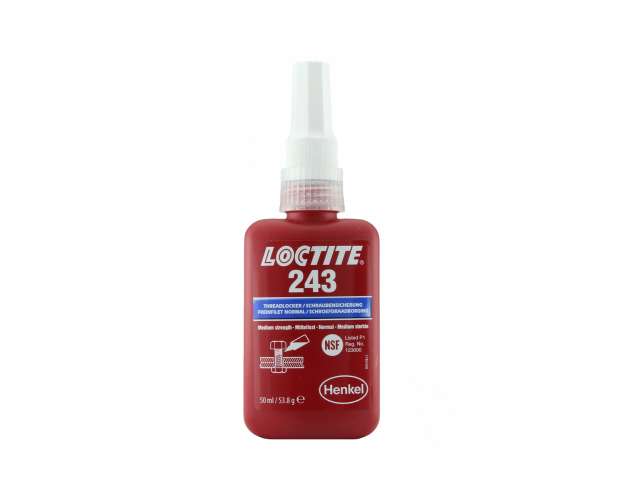 Loctite 243 Medium Strength 50Ml Oil Tolerant