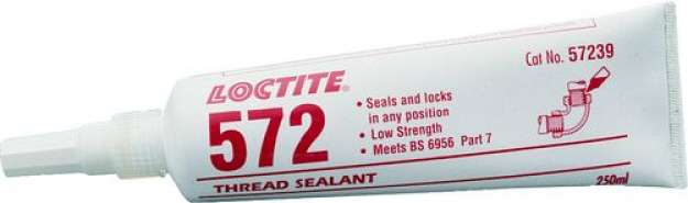 Loctite 572 Low Strength 250MlSlow Cure Pipe Seal