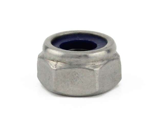 M16 Nylon Insert Nut A4 Stainless Steel  Din 985  