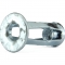 JACK NUT ZINC M4-LN (LONG)??INCLUDES FRICTION WRENCH??PACK OF 50