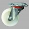 80MM PLATE SWIVEL NYLONÃÂÃÂ¶WHEEL CASTORÃÂÃÂ¶MEDIUM DUTYÃÂÃÂ¶PT NO RT3LPNY-PB