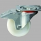 100MM PLATE BRAKED NYLONÃÂÃÂ¶TYRE SWIVEL CASTORÃÂÃÂ¶MEDIUM DUTYÃÂÃÂ¶PT NO RT4LPBNY-PB