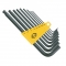 CK IMP BALL END HEX KEY SET?Â??9 PC L/ARM KEYS:5/64;3/32;1/8?Â??5/32;3/16;7/32;1/4;5/16 & 3/8"?Â??T4444I