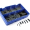300 Piece Metric Spring Roll Pin Kit M2.5-M8 Self Colour KM105136
